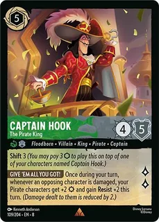 Captain Hook - The Pirate King 109/204/204