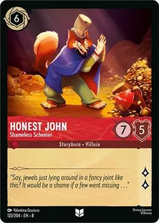 Honest John - Shameless Schemer 122/204/204