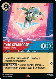 Gyro Gearloose - Eccentric Inventor 123/204/204