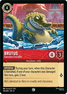 Brutus - Fearsome Crocodile 125/204/204