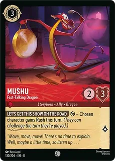 Mushu - Fast-Talking Dragon 130/204/204