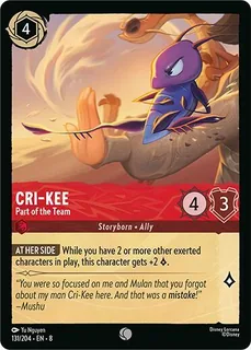 Cri-Kee - Part of the Team 131/204/204