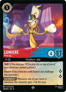 Lumiere - Fired Up 139/204/204