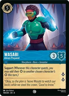 Wasabi - Always Prepared 158/204/204