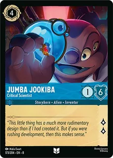 Jumba Jookiba - Critical Scientist 173/204/204