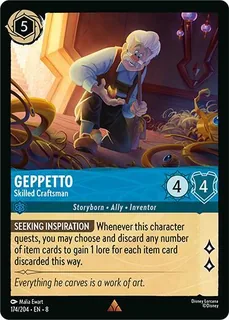 Geppetto - Skilled Craftsman 174/204/204