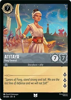 Atitaya - Fang General 181/204/204