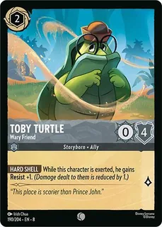 Toby Turtle - Wary Friend 190/204/204