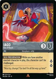 Iago - Out of Reach 195/204/204