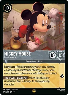 Mickey Mouse - Giant Mouse 199/204/204
