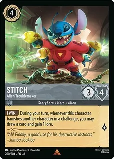 Stitch - Alien Troublemaker 200/204/204