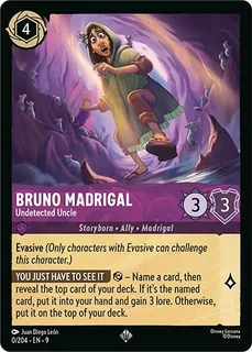 Bruno Madrigal - Undetected Uncle 0/204/204