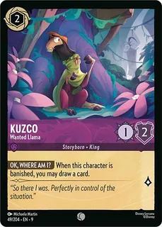 Kuzco - Wanted Llama 49/204/204