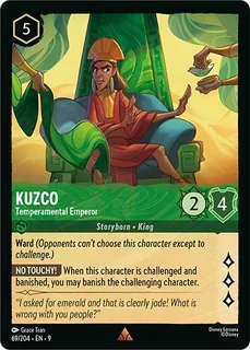 Kuzco - Temperamental Emperor 69/204/204
