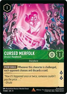 Cursed Merfolk - Ursula's Handiwork 71/204/204