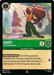 Goofy - Set for Adventure 74/204/204