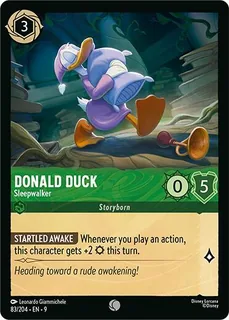 Donald Duck - Sleepwalker 83/204/204
