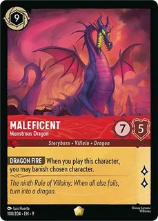 Maleficent - Monstrous Dragon 108/204/204