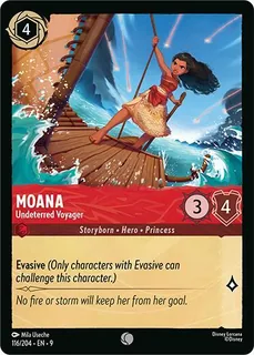 Moana - Undeterred Voyager 116/204/204