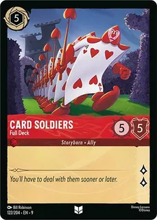 Card Soldiers - Full Deck 122/204/204