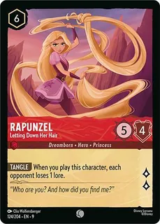Rapunzel - Letting Down Her Hair 124/204/204