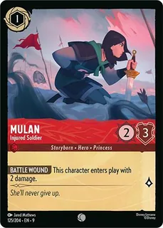 Mulan - Injured Soldier 125/204/204