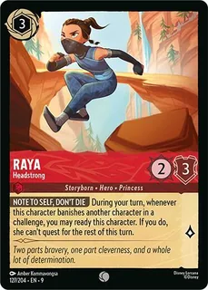 Raya - Headstrong 127/204/204