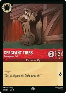 Sergeant Tibbs - Courageous Cat 128/204/204