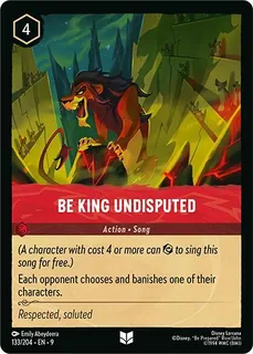 Be King Undisputed 133/204/204
