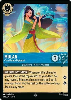 Mulan - Considerate Diplomat 142/204/204