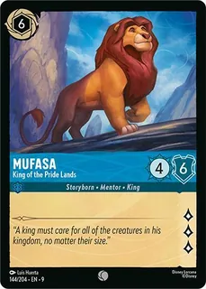 Mufasa - King of the Pride Lands 144/204/204
