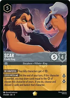 Scar - Finally King 175/204/204