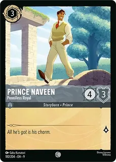 Prince Naveen - Penniless Royal 182/204/204