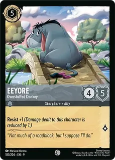 Eeyore - Overstuffed Donkey 183/204/204
