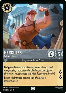 Hercules - Beloved Hero 186/204/204