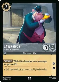 Lawrence - Jealous Manservant 187/204/204
