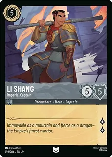 Li Shang - Imperial Captain 193/204/204