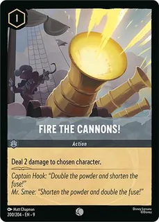 Fire the Cannons! 200/204/204