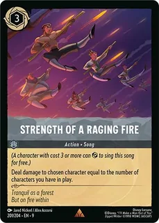 Strength of a Raging Fire 201/204/204