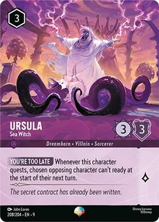 Ursula - Sea Witch 208/204/204