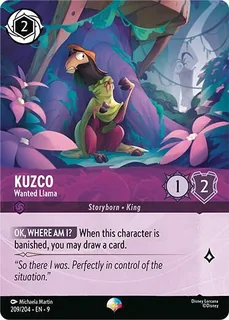 Kuzco - Wanted Llama 209/204/204