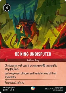 Be King Undisputed 216/204/204
