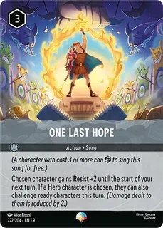 One Last Hope 222/204/204