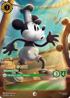 Mickey Mouse - Steamboat Pilot 231/204/204