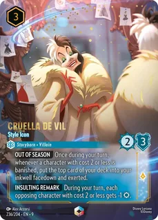 Cruella De Vil - Style Icon 236/204/204