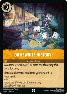 Or Rewrite History! 27/204/204