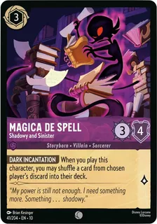 Magica De Spell - Shadowy and Sinister 41/204/204