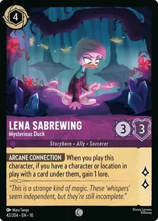 Lena Sabrewing - Mysterious Duck 42/204/204