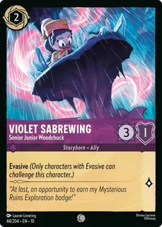 Violet Sabrewing - Senior Junior Woodchuck 44/204/204