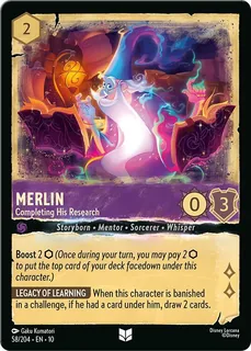 Merlin - Completing His Research 58/204/204